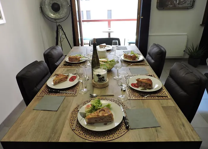 Apartment Mallo's Avec Parking Gratuit Et 2 Balcons Colmar