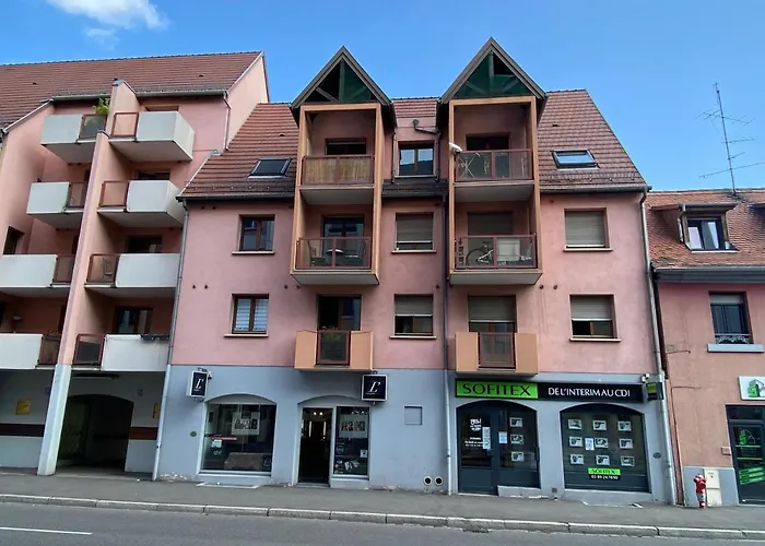 Mallo's Avec Parking Gratuit Et 2 Balcons * Colmar